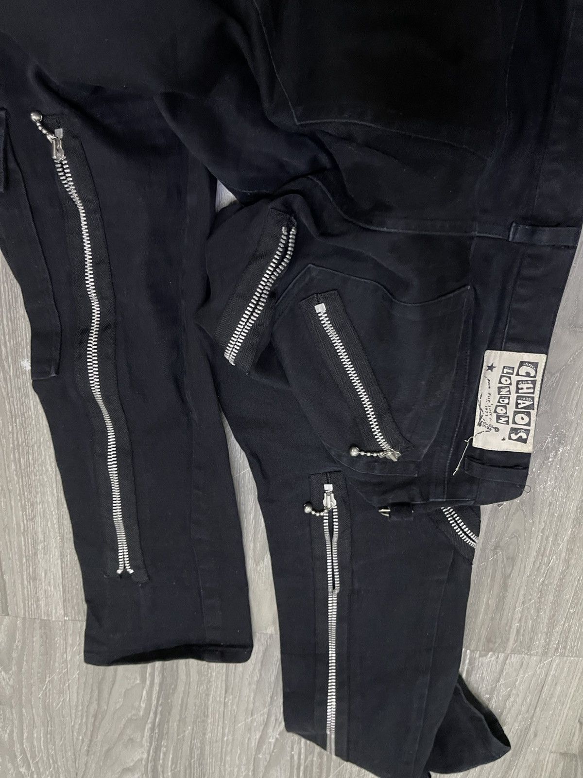 If Six Was Nine Jepanes Brand Chaos London Punk Bondage Pants Size US 28 / EU 44 - 15 Thumbnail