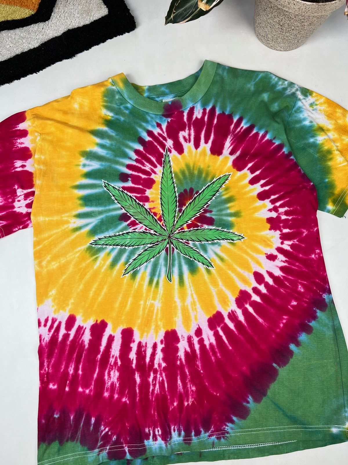 Vintage high times magazine T-shirt weed marijuana tee cannabis thc Size US L / EU 52-54 / 3 - 3 Thumbnail