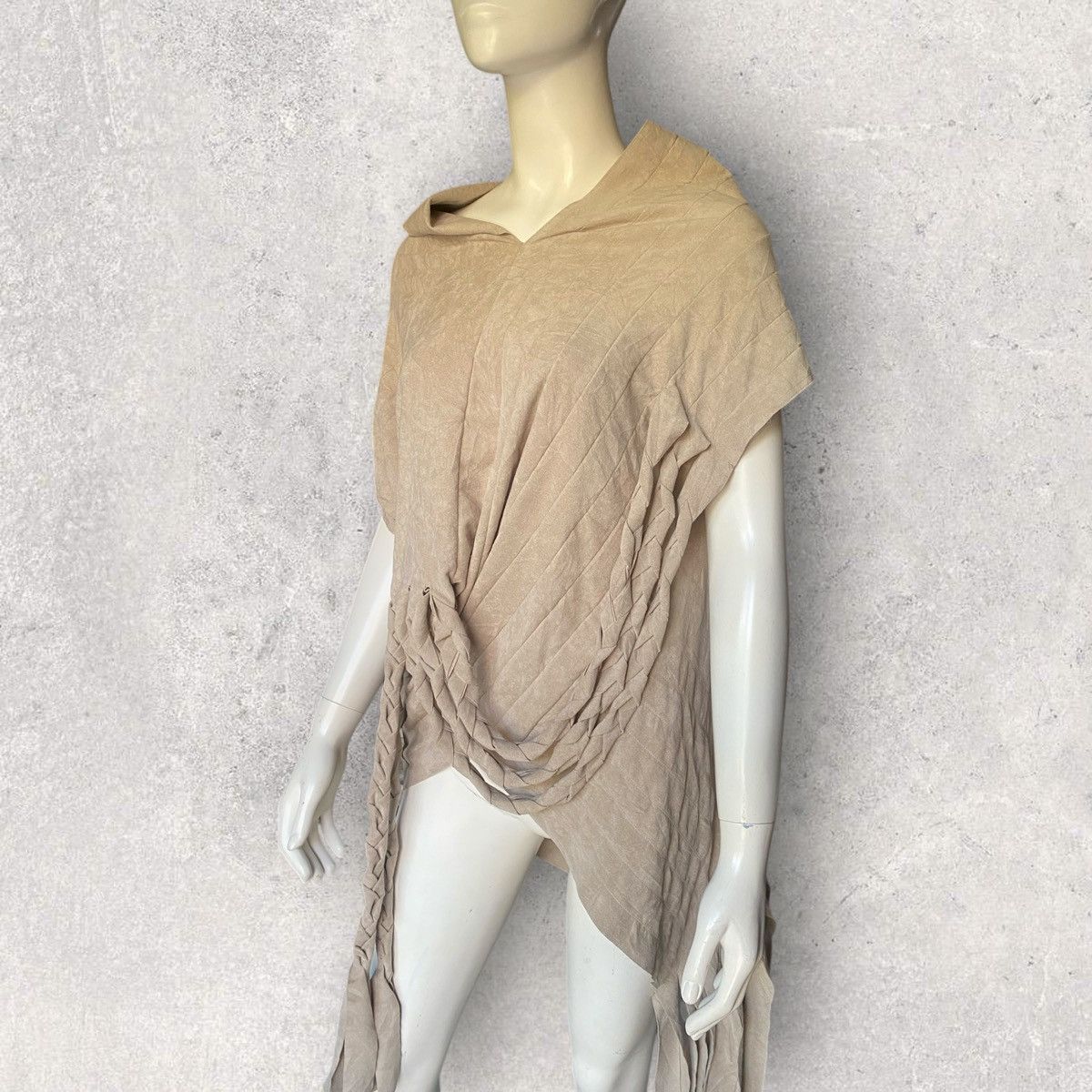 Junya Watanabe Runway SS14 Moleskin Braid Fringe Blouse Size S / US 4 / IT 40 - 3 Thumbnail