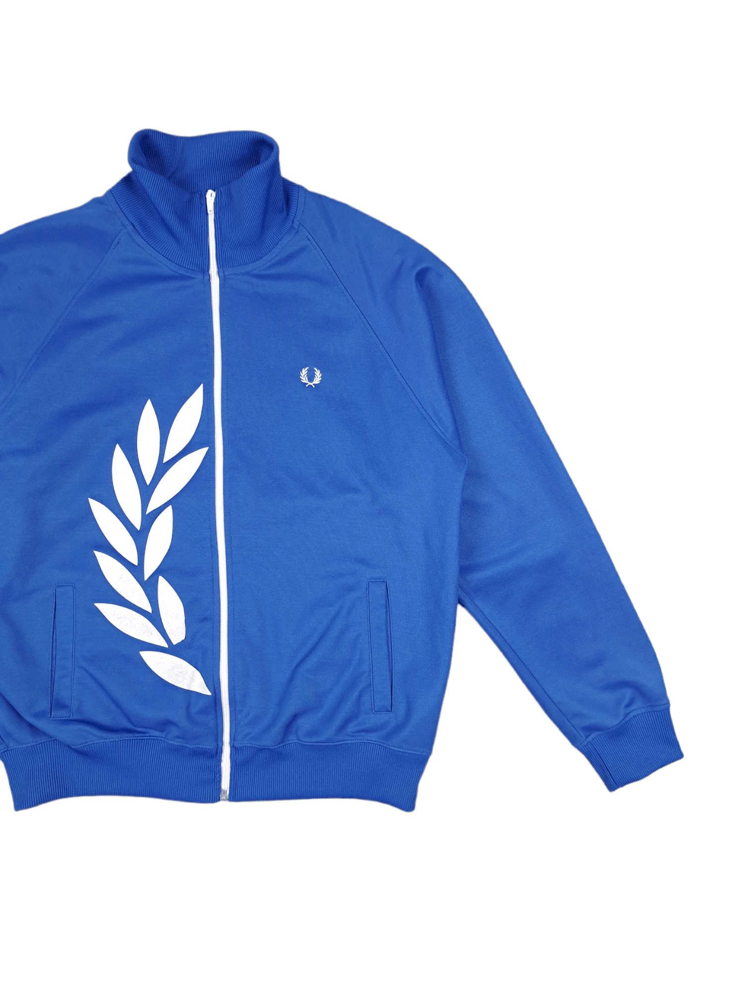 Designer × Fred Perry × Vintage 💎 Vintage Fred Perry Full Zip Big Logo Tracksuit Sweatshirt Size US M / EU 48-50 / 2 - 4 Thumbnail