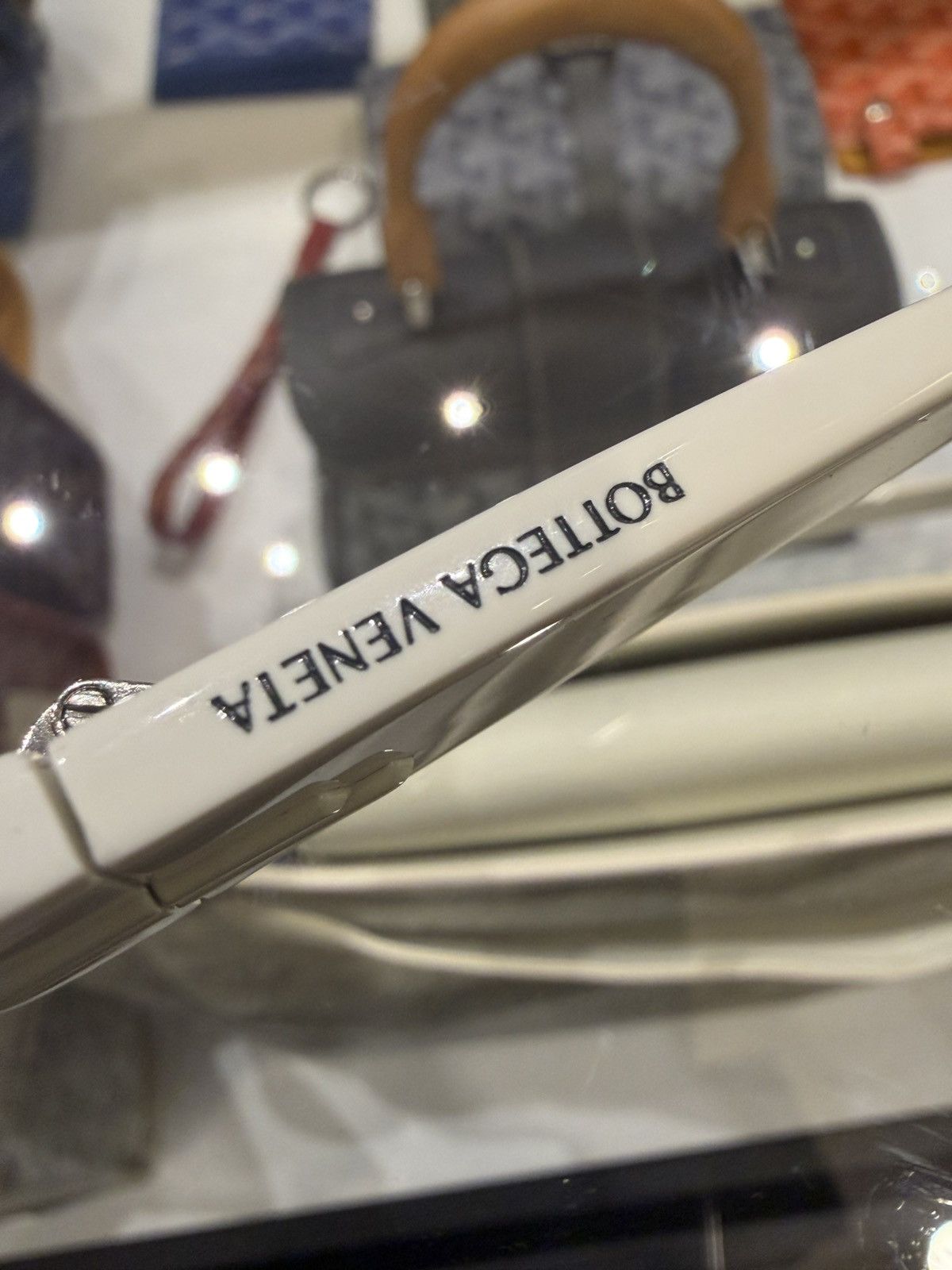 Bottega Veneta Bottega Veneta White Sunglasses Size ONE SIZE - 5 Thumbnail