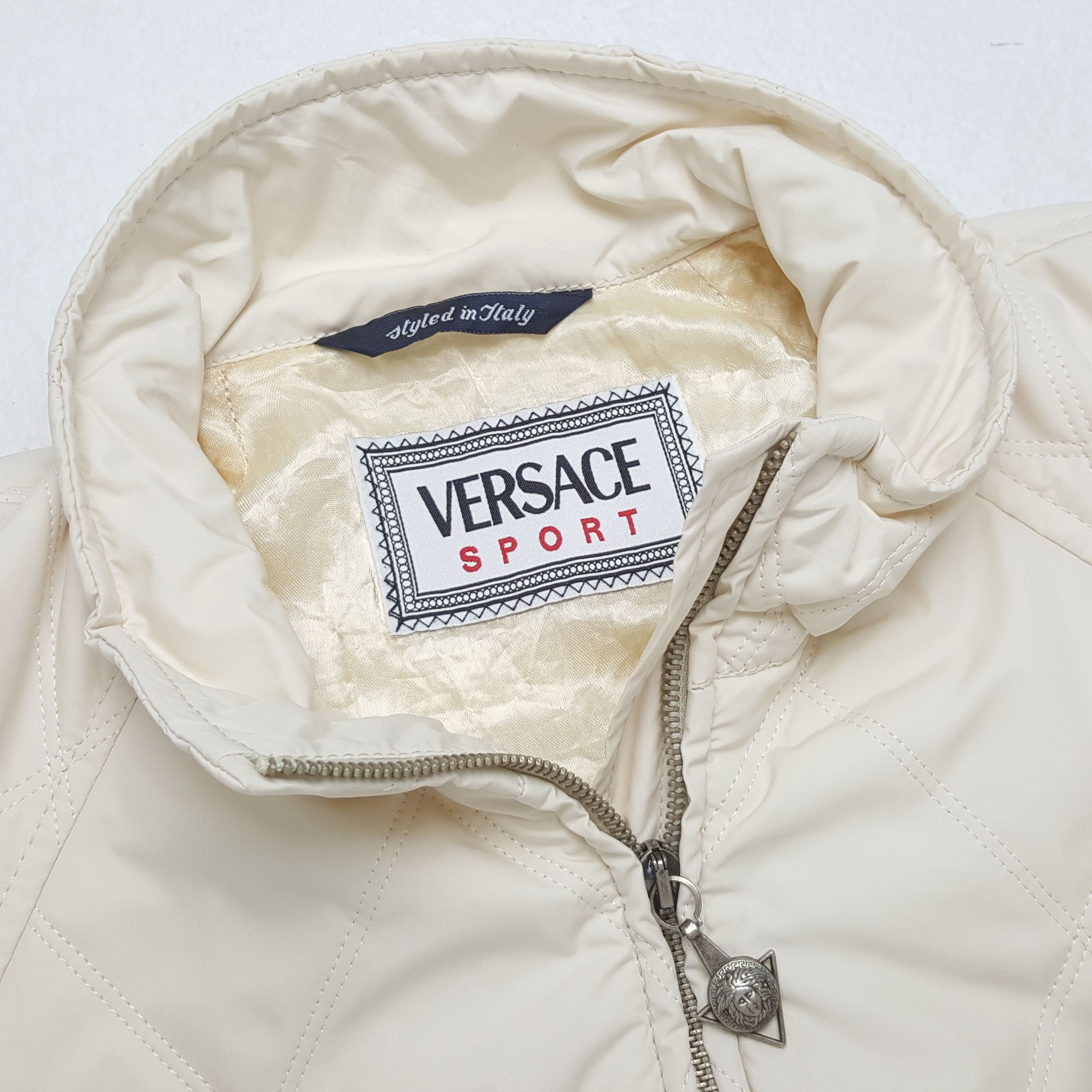 Versace × Vintage VERSACE Sport Luxury Brand Fashion Style Jacket Size M / US 6-8 / IT 42-44 - 10 Thumbnail