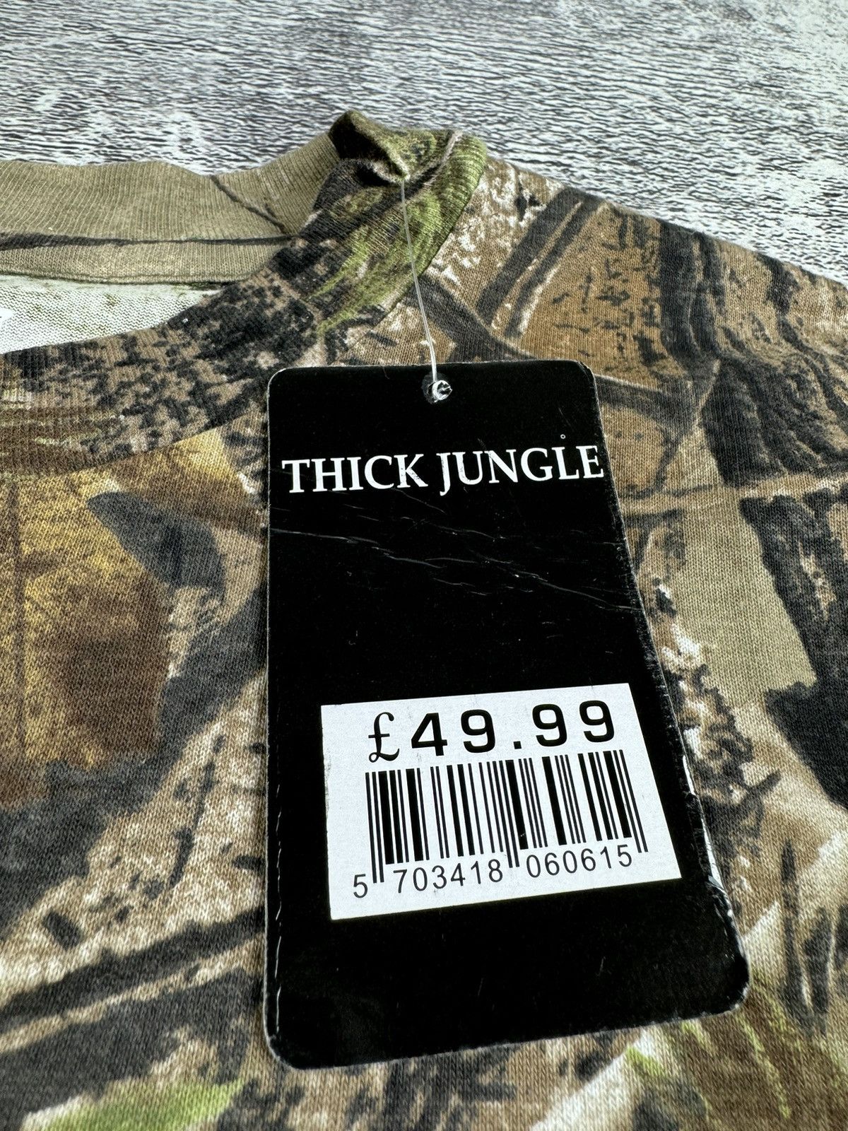 Realtree Vintage NEW Camo Realtree Thick Jungle Army Y2K T Shirt Tee Size US XXL / EU 58 / 5 - 9 Thumbnail