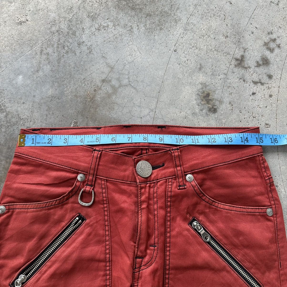 Lee RARE ‼️ LEE RIDERS MULTIPOCKET BONDAGE PUNK TROUSERS PANTS Size US 29 - 6 Thumbnail