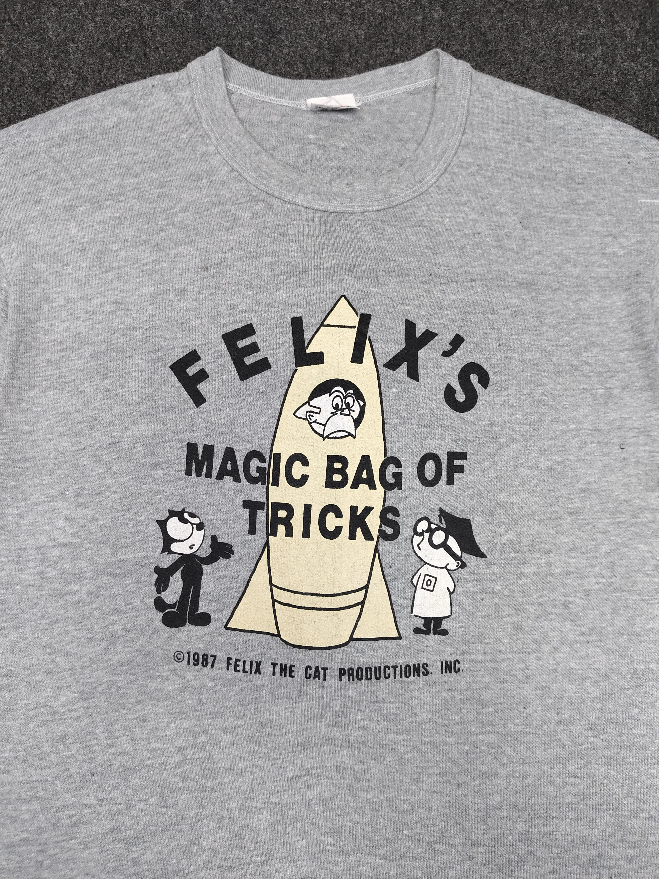 Levi's 1987 LEVIS Felix The Cat Magic Bag Of Tricks Rocket Graphic Size US L / EU 52-54 / 3 - 4 Thumbnail