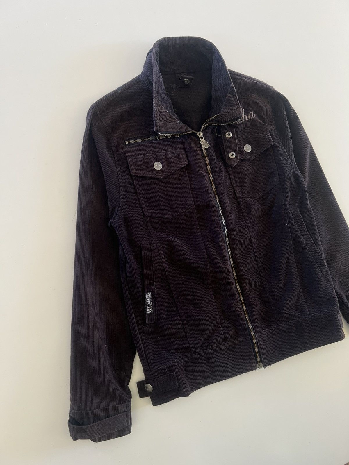 Gotcha Vintage Gotcha Corduroy Zipper Jacket Size US M / EU 48-50 / 2 - 2 Thumbnail
