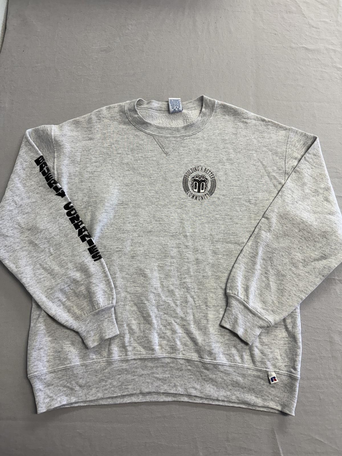 Russell Athletic VTG Bauerly Companies V-Neck Russel Athletic Made in USA XL Size US XL / EU 56 / 4 - 1 Thumbnail
