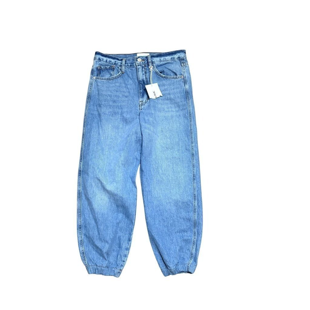Frame NWT Frame Jogger Jeans 27 The Lounge Relaxed Cropped Chill B Size 27" / US 4 / IT 40 - 1 Thumbnail