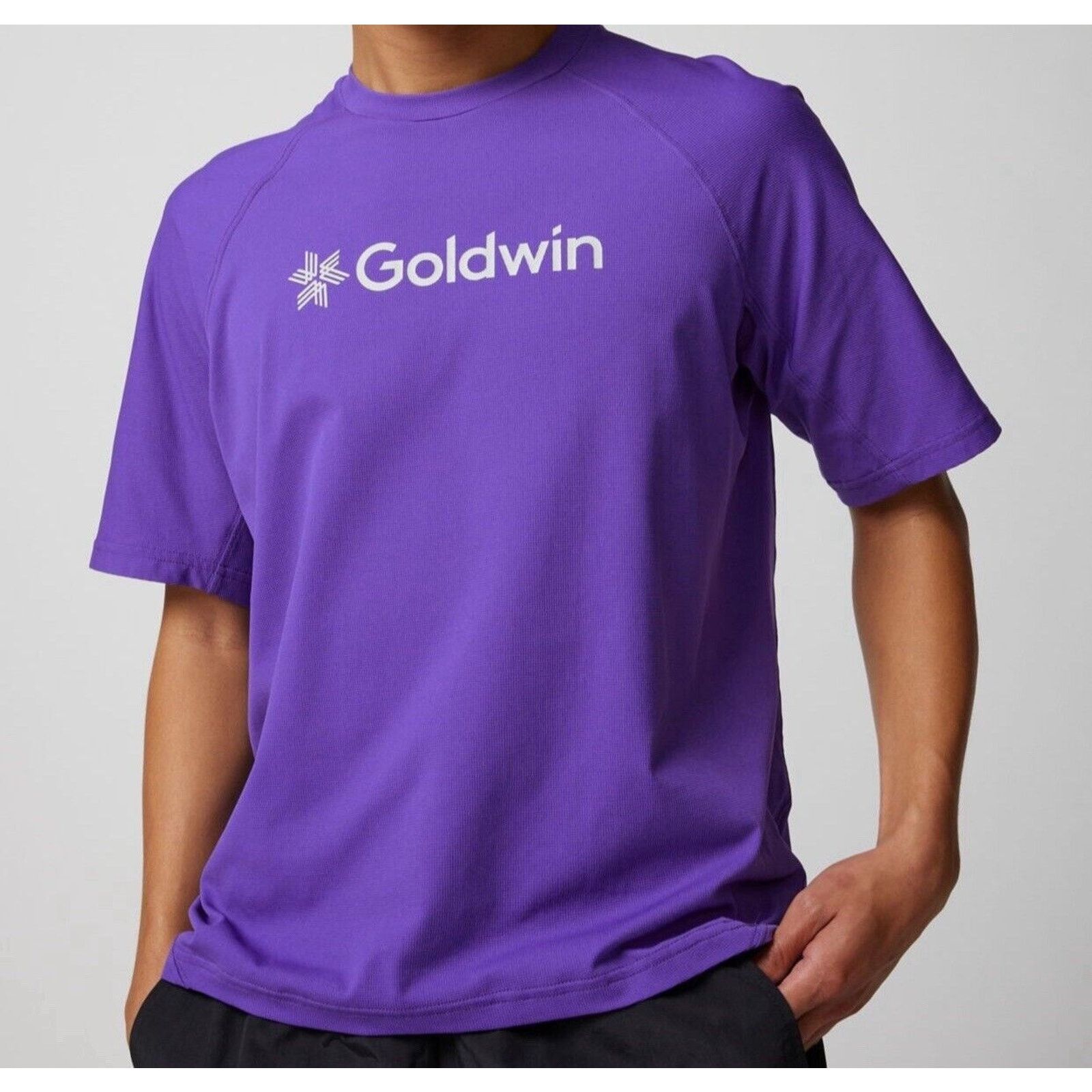 Goldwin Goldwin T-Shirt Men Size Small (2) Purple Gorpcore Logo Dry Size US S / EU 44-46 / 1 - 3 Thumbnail