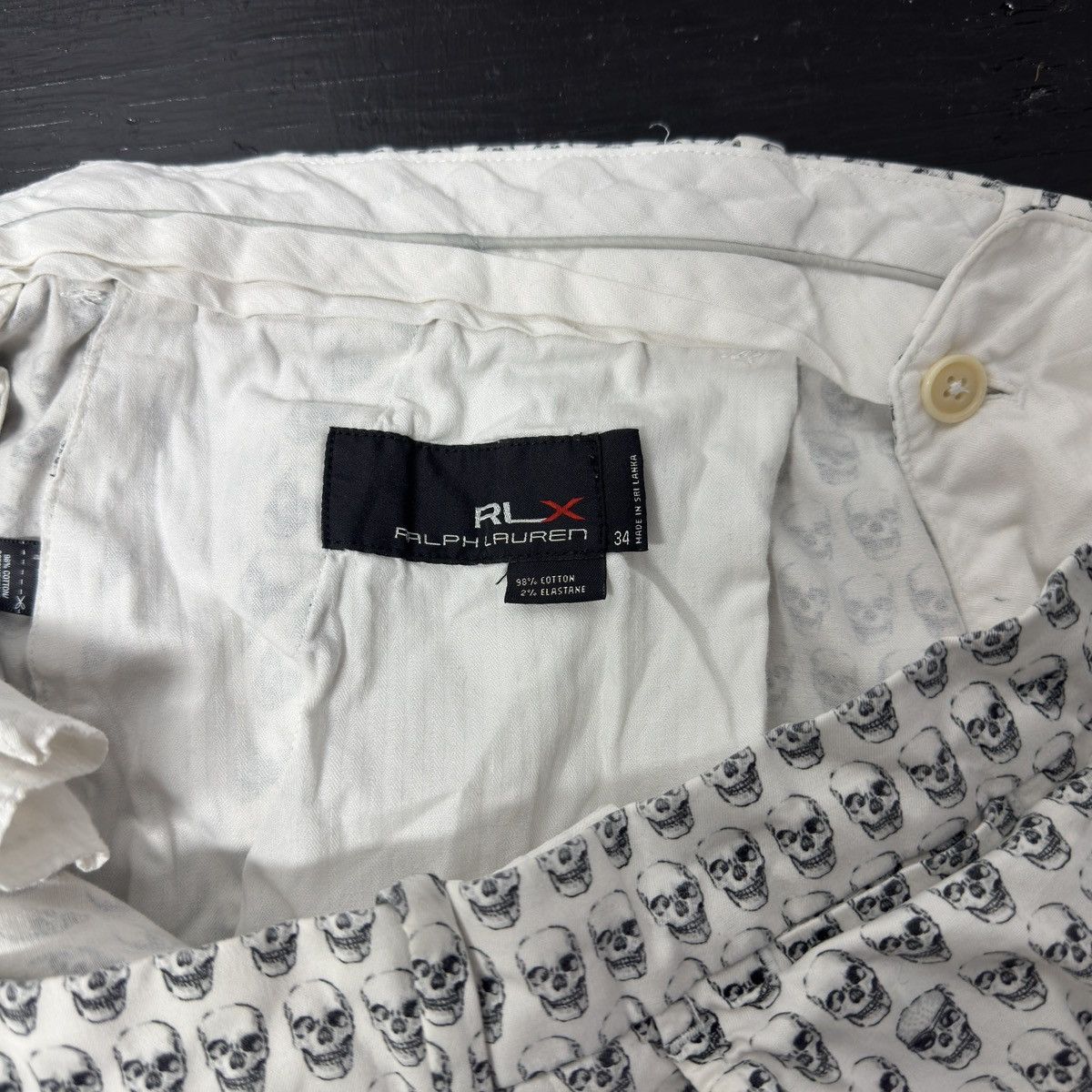RLX Ralph Lauren Vintage RLX Ralph Lauren Skull Golf Shorts ERD Grunge Size US 34 / EU 50 - 8 Thumbnail