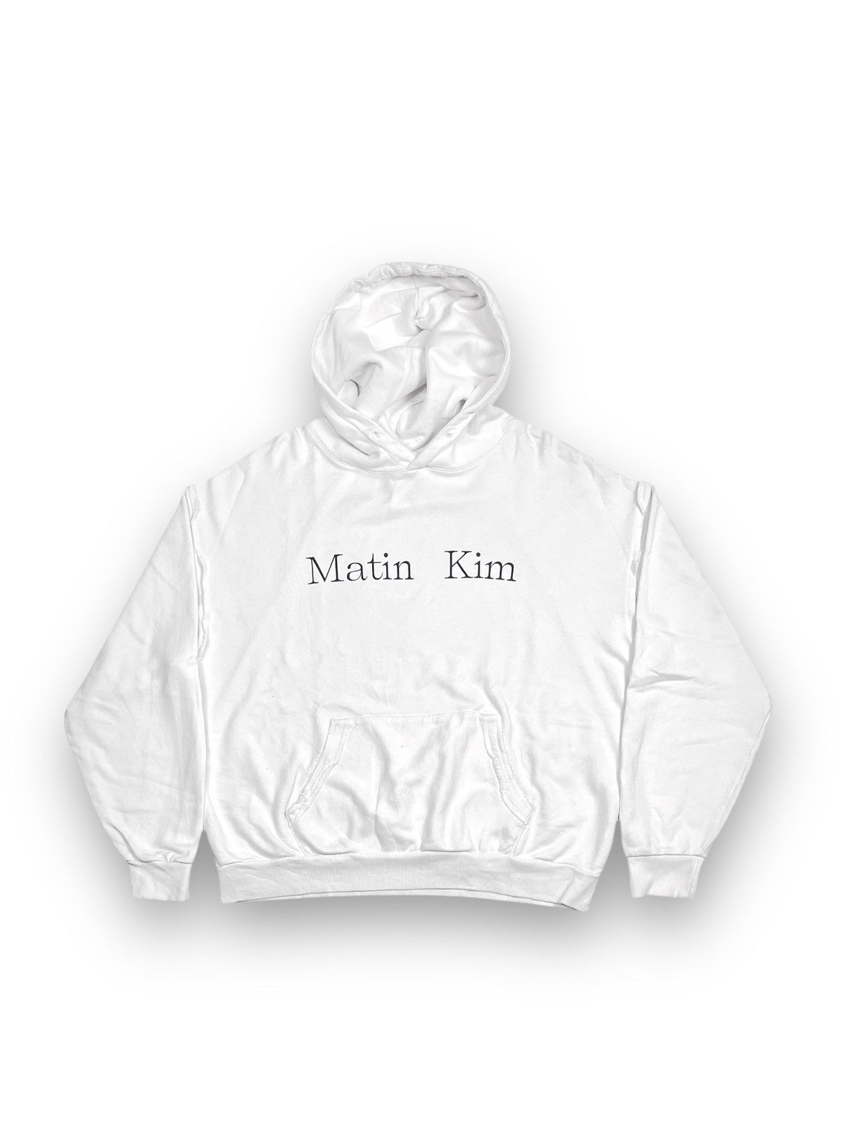 Matin Kim Matin Kim Distressed Pullover Hoodie Size US XL / EU 56 / 4 - 1 Thumbnail