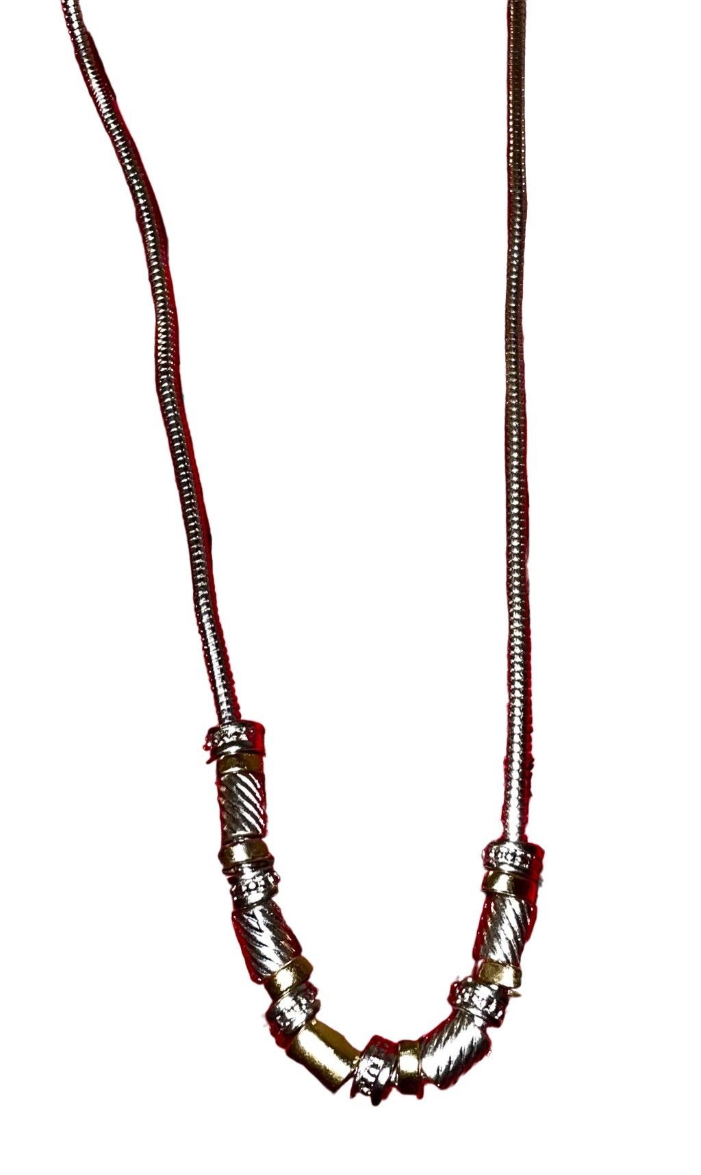 Vintage Estate Vintage Barrel Slide Necklace Size ONE SIZE - 8 Thumbnail