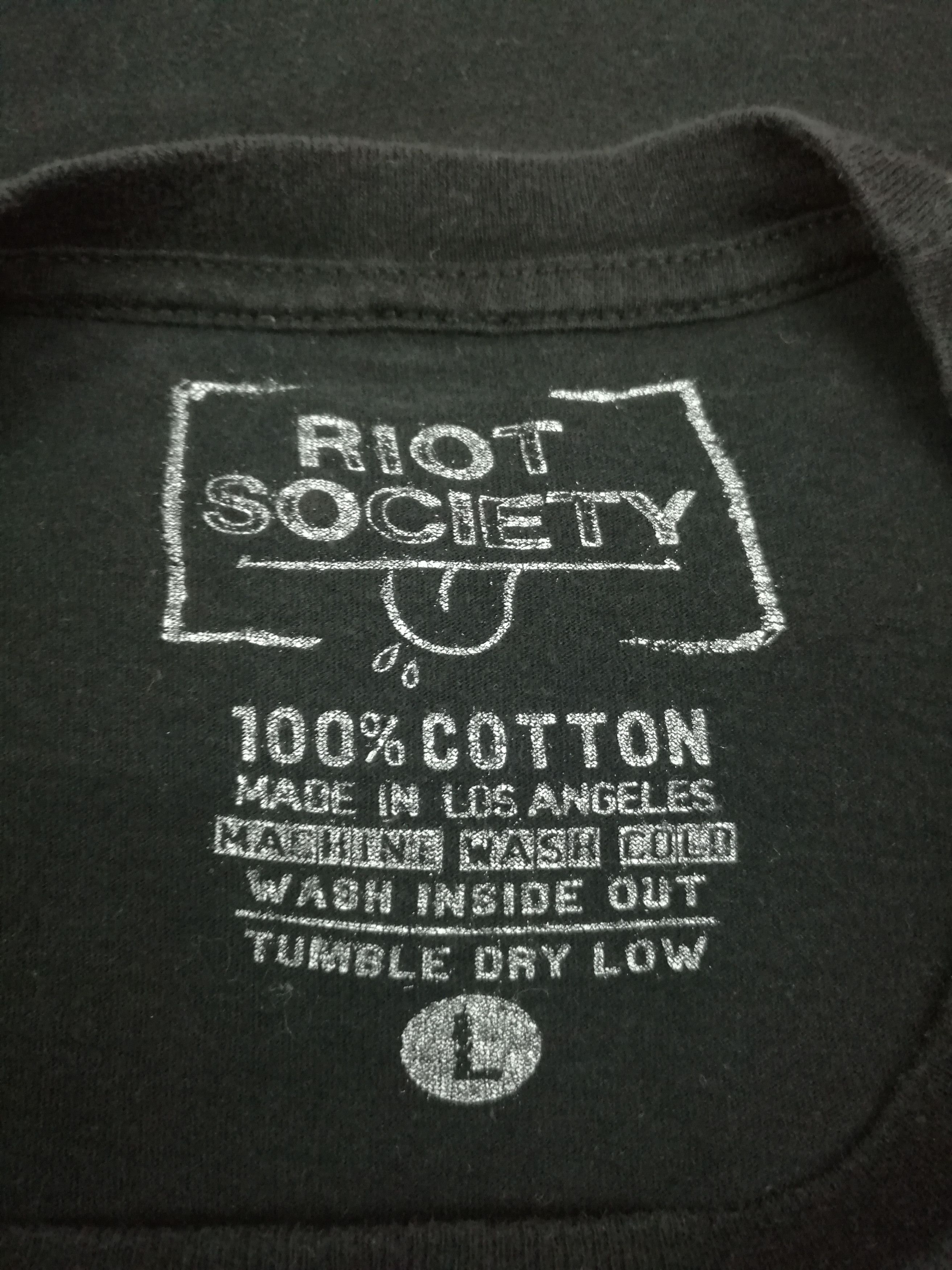 Riot Society Vintage Riot Society Party Bear T Shirt Size US L / EU 52-54 / 3 - 6 Thumbnail