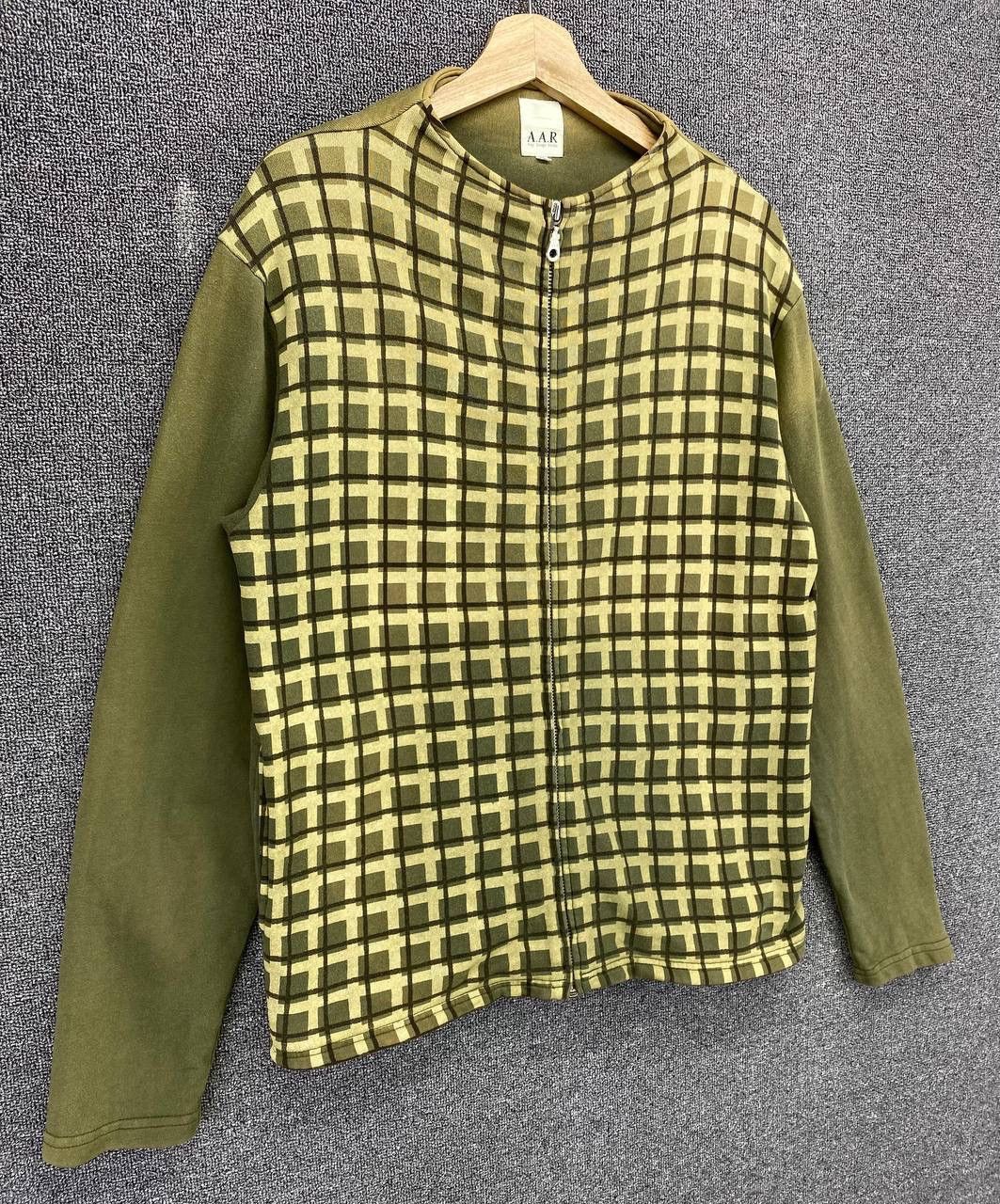 Yohji Yamamoto Vintage A.A.R Yohji Design Studio Shadows Plaid Jacket Size M / US 6-8 / IT 42-44 - 2 Thumbnail