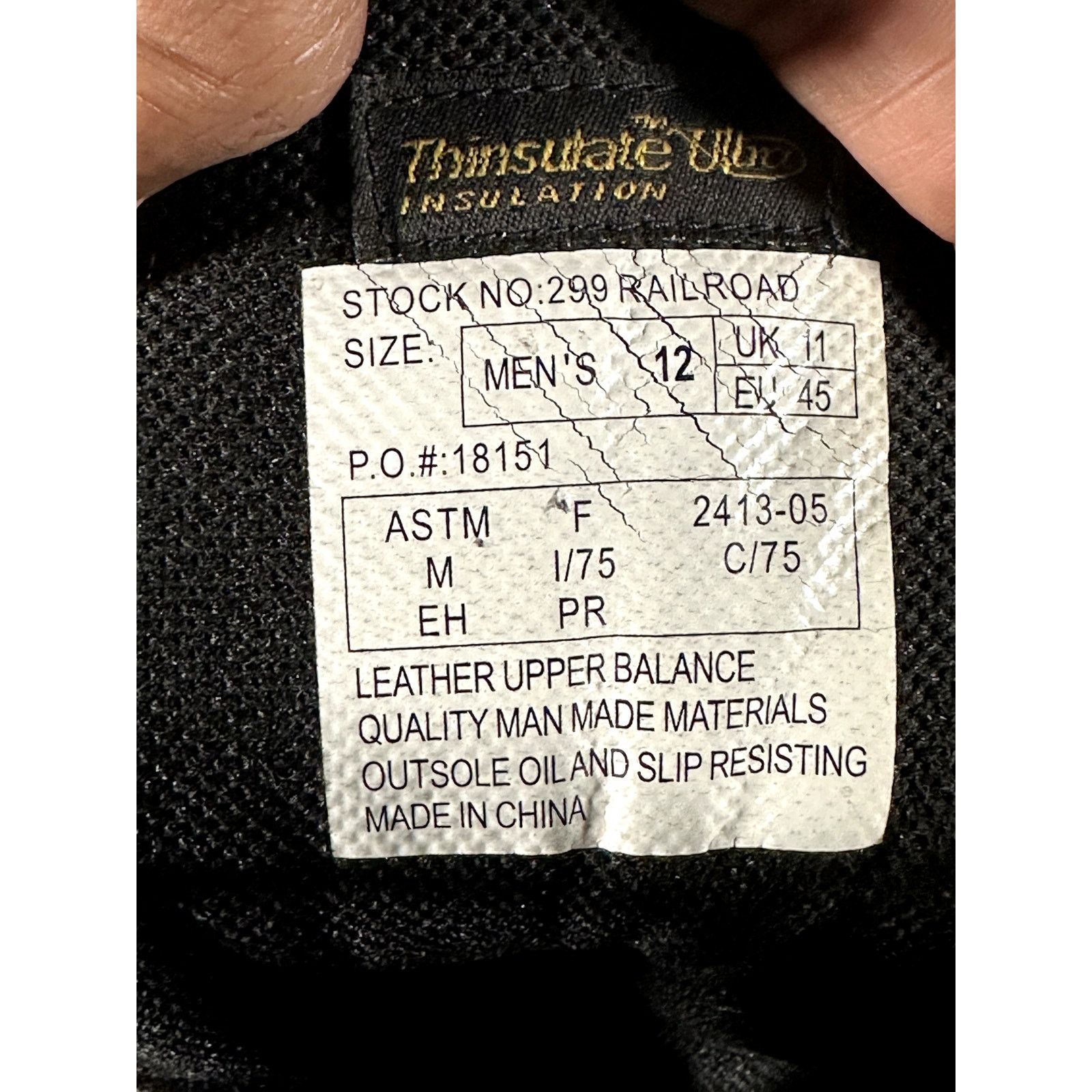 Thorogood Thorogood 299 Railroad Boot Steel Toe Waterproof Size 12 Size US 12 / EU 45 - 11 Thumbnail