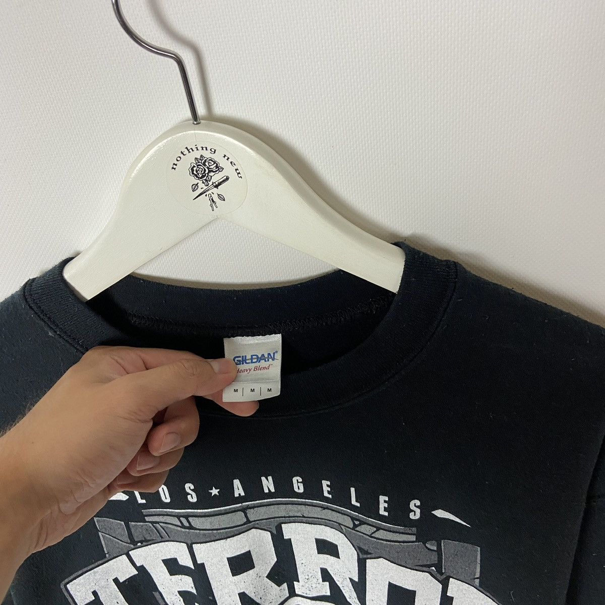 Vintage Vintage 00s Terror Los Angeles Live code sweatshirt y2k og Size US M / EU 48-50 / 2 - 5 Thumbnail