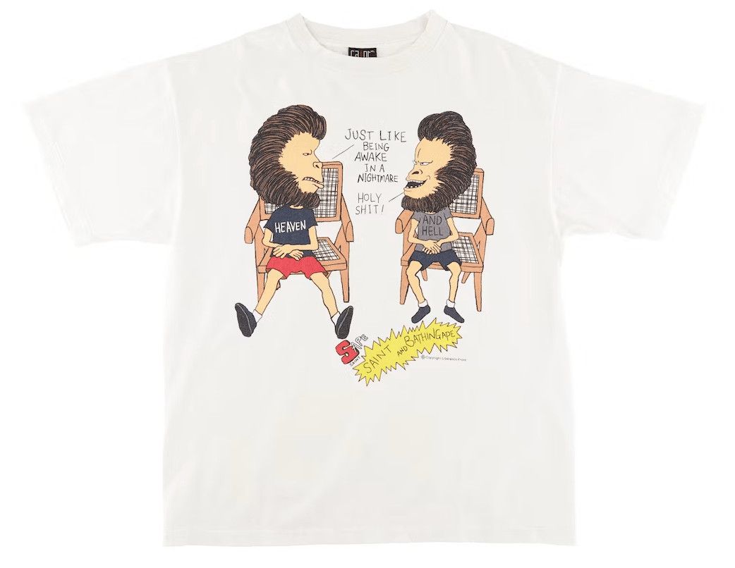 大人気【セントマイケル × ネイバーフッド】Heaven Hell Tshirt 大人気【セントマイケル × ネイバーフッド】Heaven Hell Tshirt
