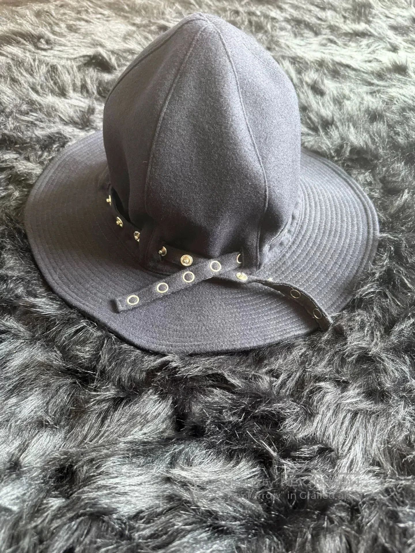 Sacai Sacai Wizard Hat in Black Color. Size ONE SIZE - 1 Thumbnail