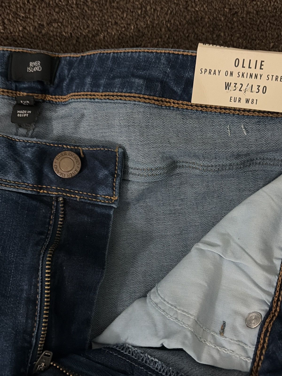 River Island River Island Jeans Size US 32 / EU 48 - 4 Thumbnail