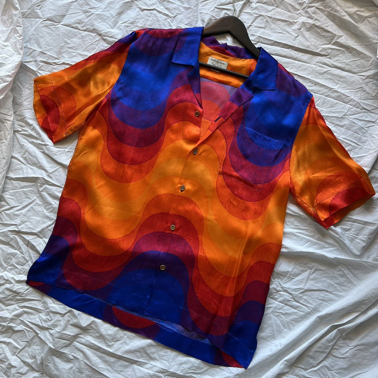 Dries Van Noten Dries Van Noten x Verner Panton Wavy Button Up 