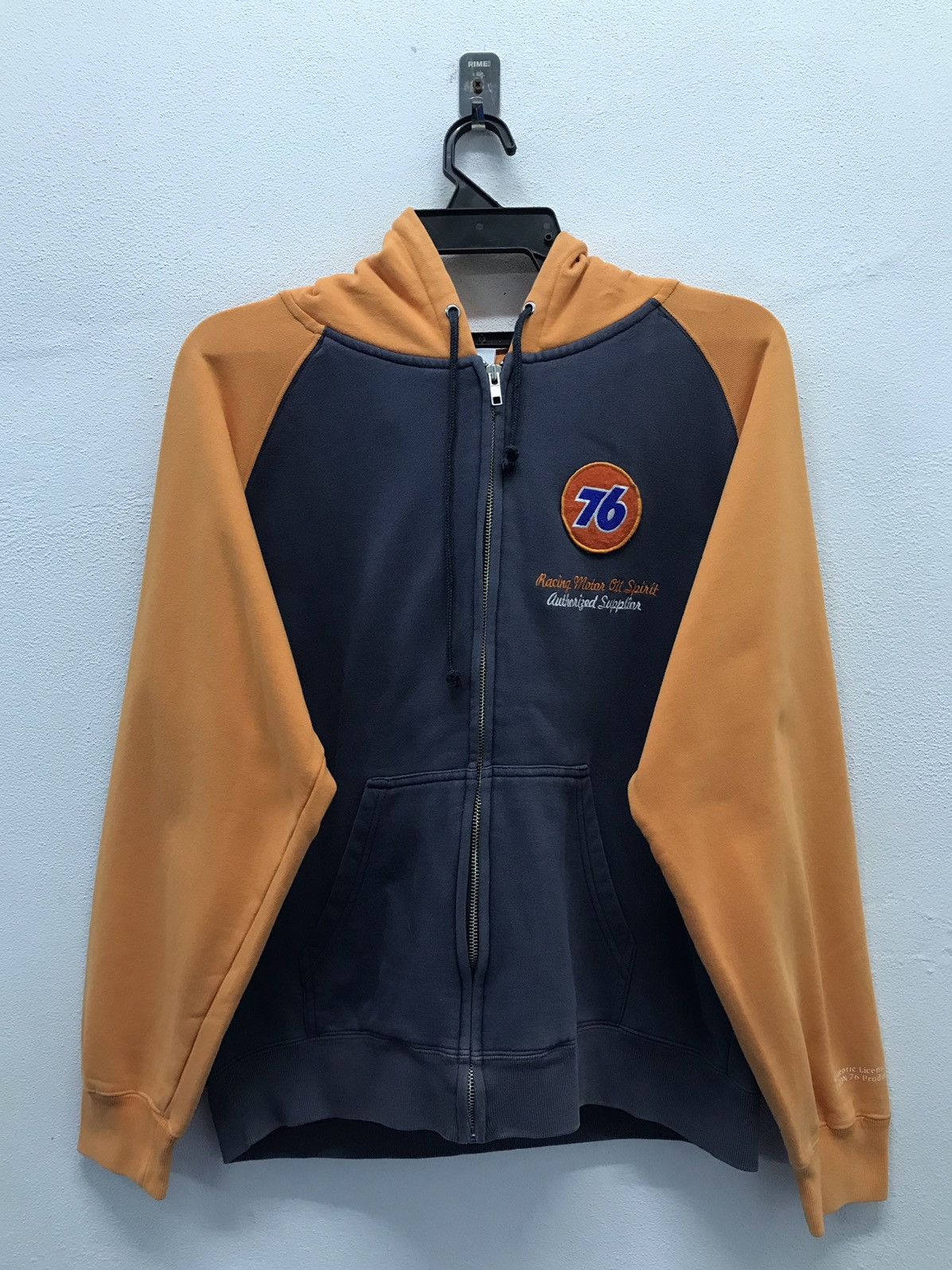 Japanese Brand × Vintage Vintage 76 Lubricants Racing Motor Oil Spirit Jacket Hoodie Size US M / EU 48-50 / 2 - 1 Thumbnail