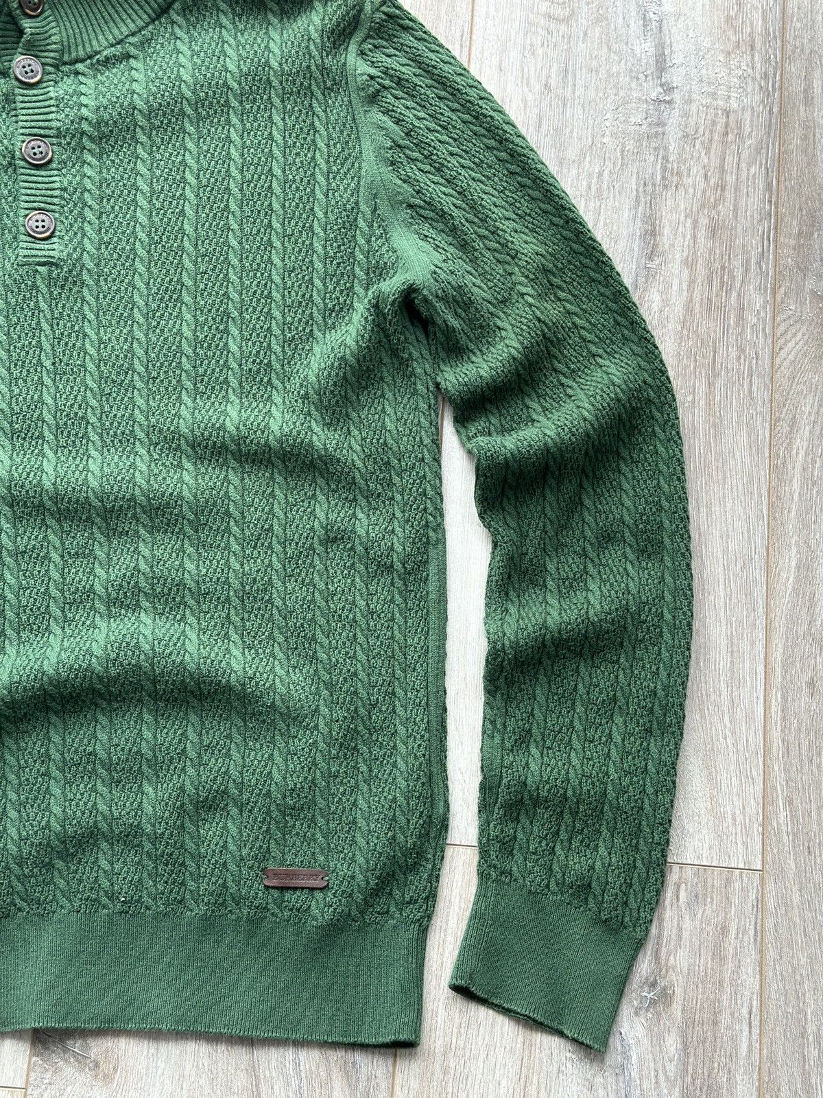 Burberry Burberry Knit Pullover Button Sweater Size US M / EU 48-50 / 2 - 4 Thumbnail