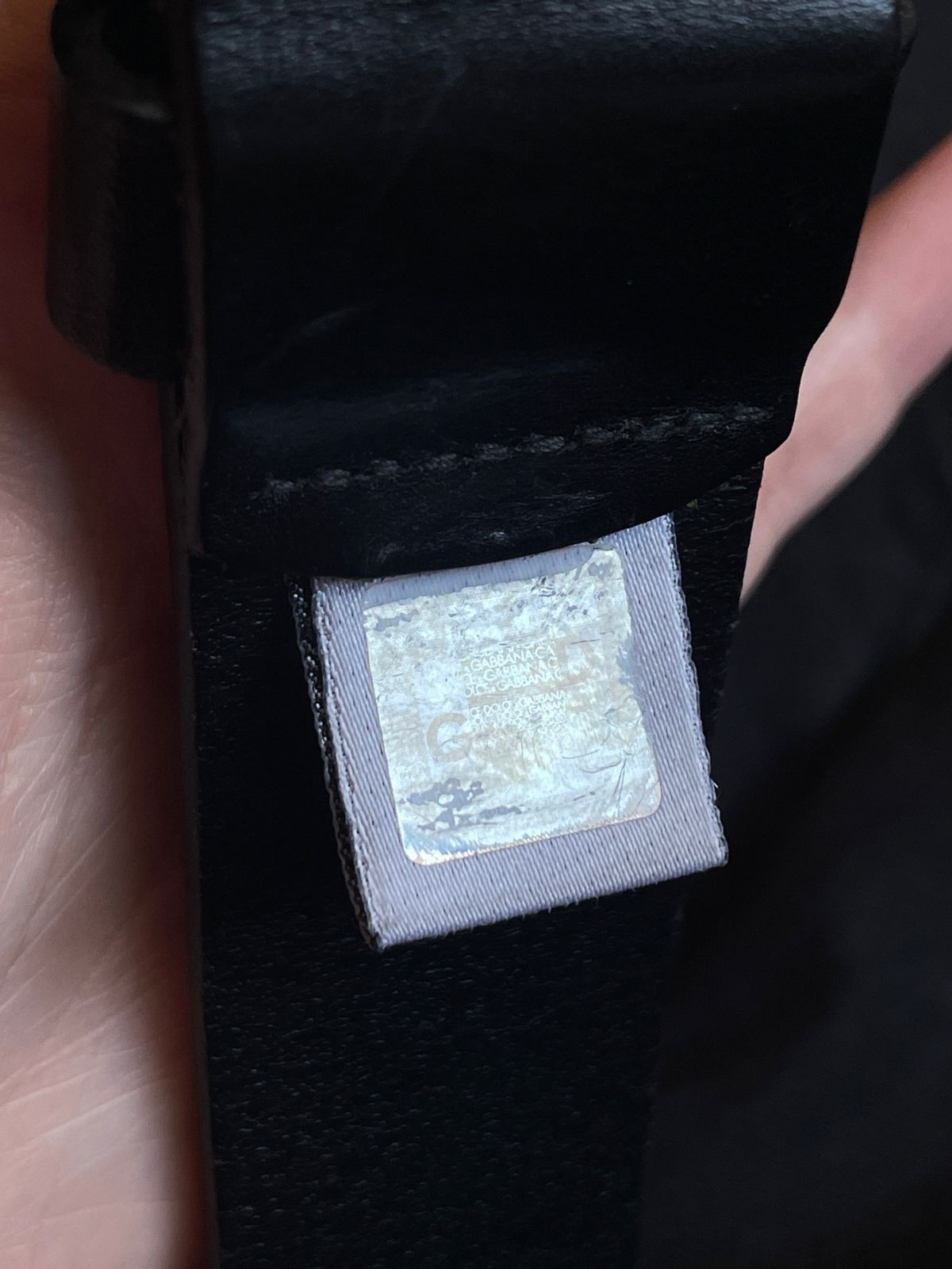 Dolce & Gabbana Dolce & Gabbana Vintage Leather Belt Size ONE SIZE - 5 Thumbnail