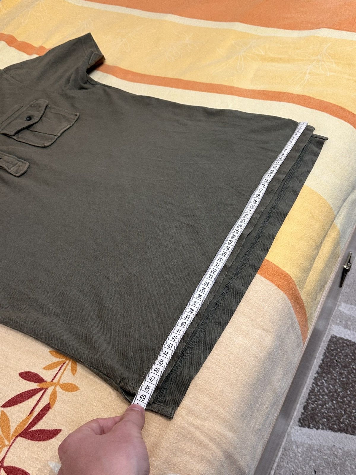 Michael Bastian 🔥 Uniqlo x Michael Bastian Retro Classic Polo T Shirt Army Size US M / EU 48-50 / 2 - 9 Thumbnail
