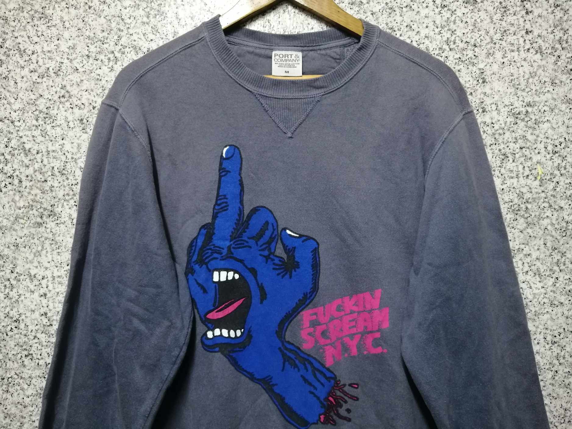 Santa Cruz Skateboards × Vintage VINTAGE FUCKIN SCREAM N.Y.C VERY RARE Size US M / EU 48-50 / 2 - 3 Thumbnail