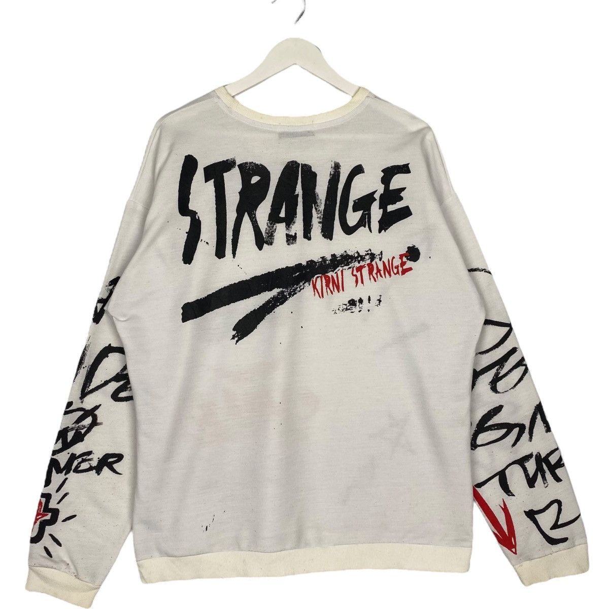 Vintage Vintage The Dark Knight Why So Serious Joker Sweatshirt Whit Size US M / EU 48-50 / 2 - 6 Thumbnail