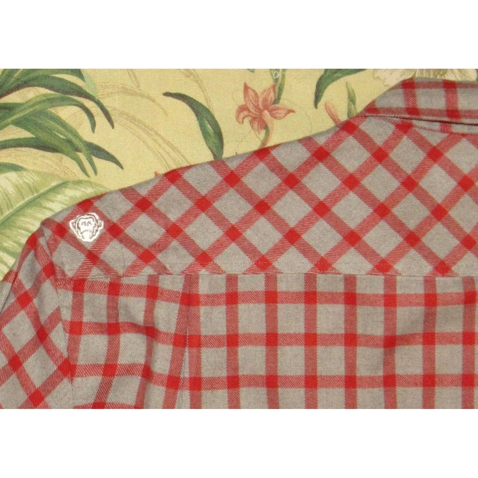 Vintage HOWLER BROS Harker Flannel Plaid Long Sleeve Button Down Shirt Large Size US L / EU 52-54 / 3 - 3 Thumbnail