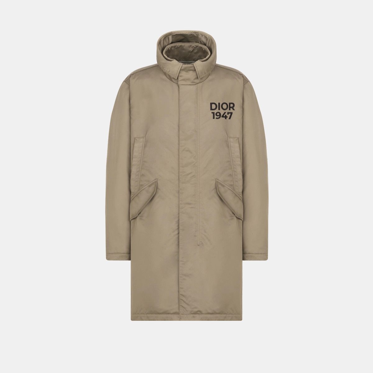 o1bcso1str0225 Hooded Parka in Beige