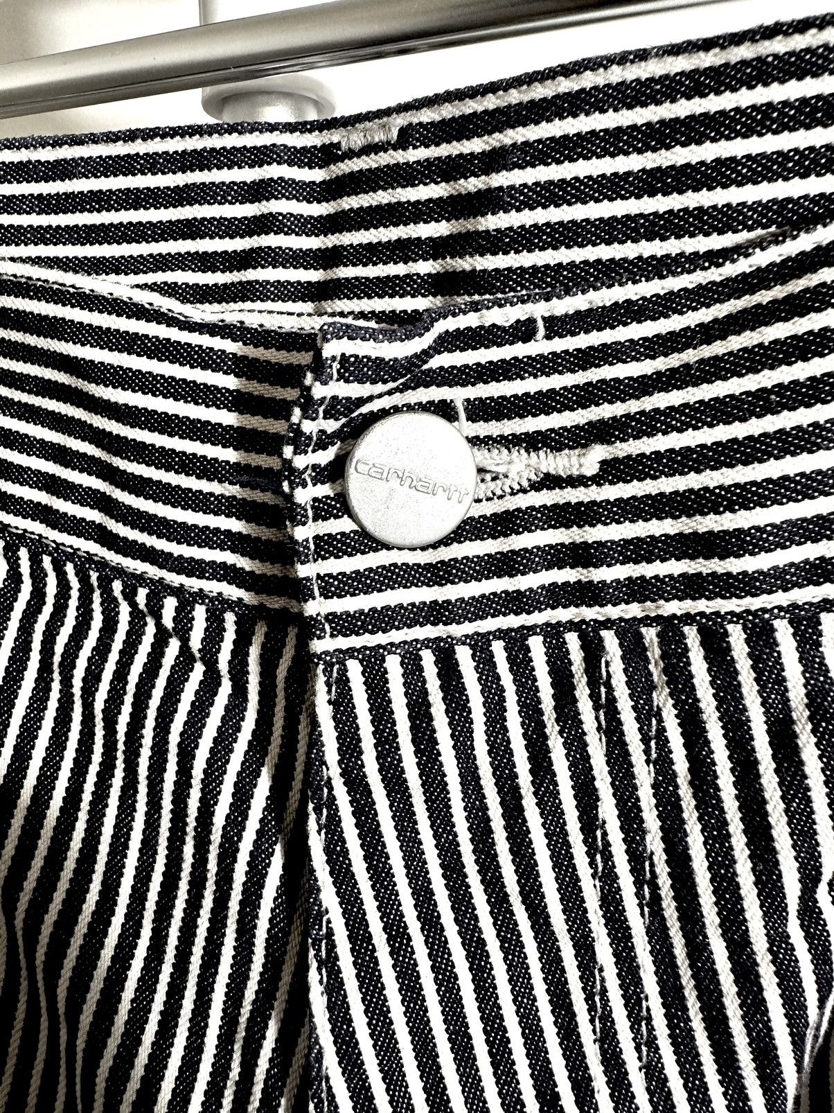 Carhartt Terrell Striped Cotton Trousers Size US 40 / EU 56 - 5 Thumbnail