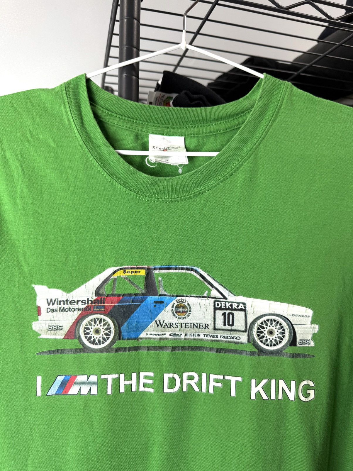 BMW Vintage Bmw E30 M3 Drift King Racing T Shirt Size US M / EU 48-50 / 2 - 2 Thumbnail