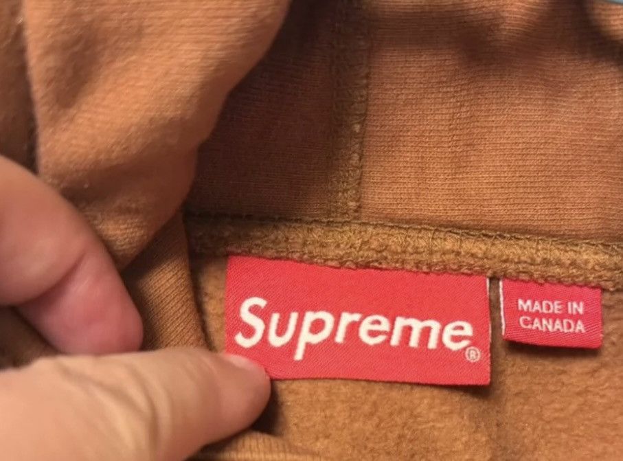 Supreme Supreme fw17 rust Brown box logo hooded sweatershirt Size US L / EU 52-54 / 3 - 4 Thumbnail