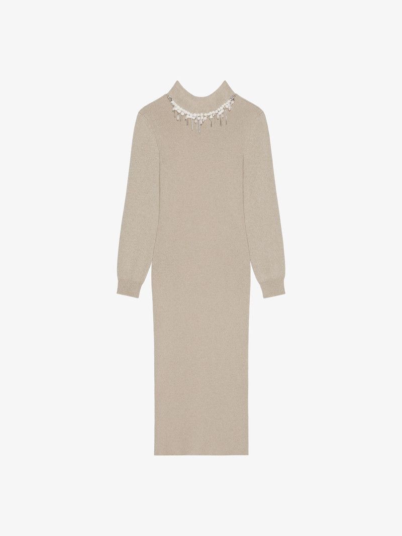 Givenchy o1n1vont0326 Dress in Beige Size S / US 4 / IT 40 - 1 Thumbnail
