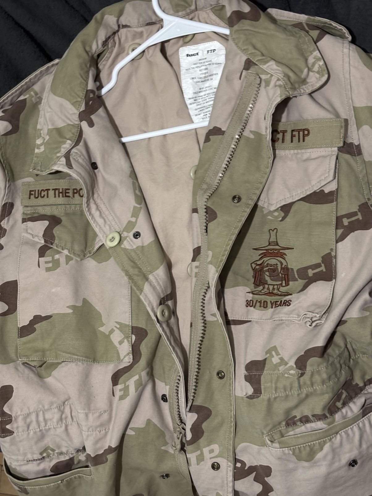 FUCT × Fuck The Population FTP/FUCT Camo Cold weather LVL3 Size US M / EU 48-50 / 2 - 5 Thumbnail