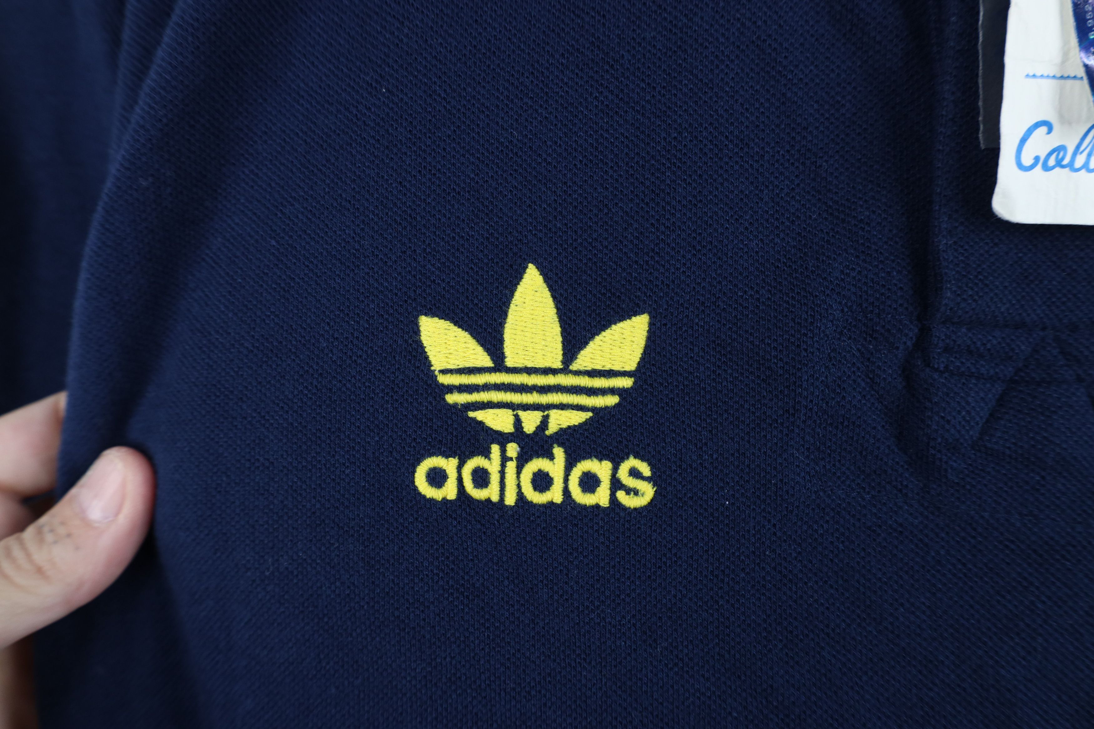 Adidas Deadstock Retro Y2K Adidas University of Michigan Polo Shirt Size US S / EU 44-46 / 1 - 6 Thumbnail