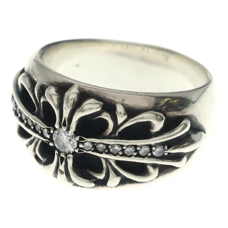 Chrome Hearts Chrome Hearts Pavé Diamond Classic Oval Cross Ring