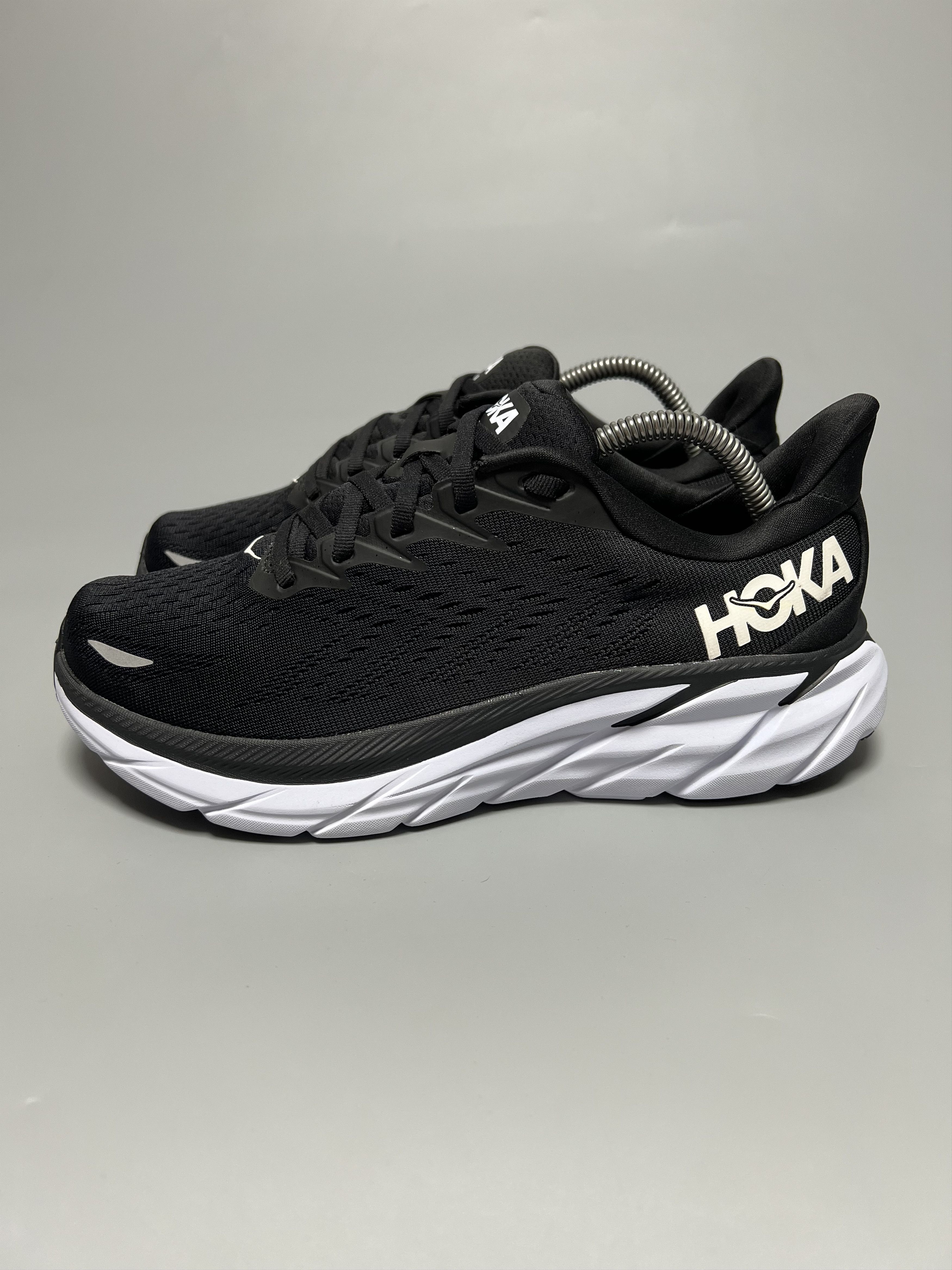 Hoka 8.5D Hoka One One Clifton 8 Wide Running Shoes 1121375-BWHT Size US 8.5 / IT 38.5 - 2 Thumbnail
