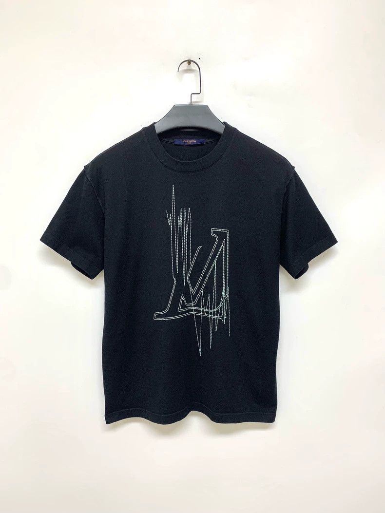 Louis Vuitton Louis Vuitton Black short-sleeved T-shirt Size US XS / EU 42 / 0 - 1 Thumbnail