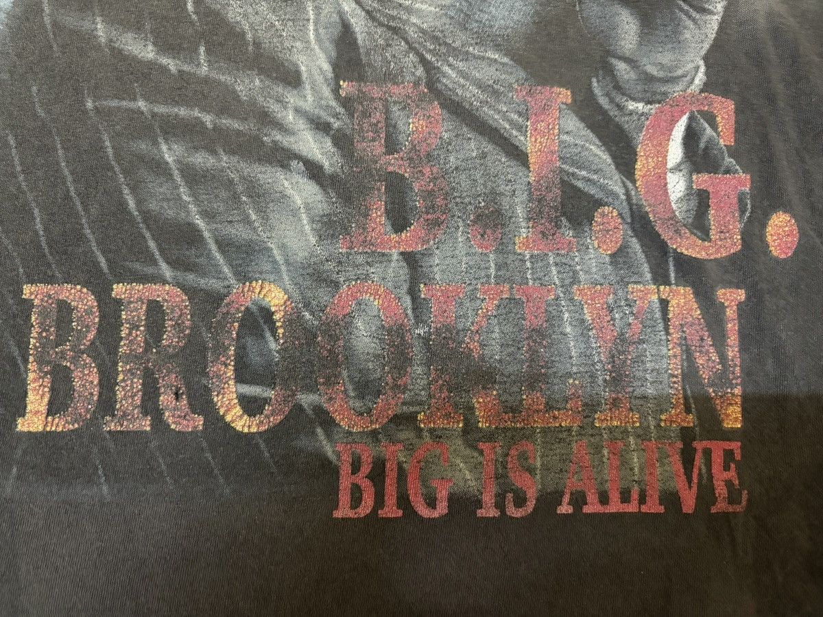 Rap Tees Vintage Rare Notorious BIG Biggie Big Face Rap Band Tee Size US XL / EU 56 / 4 - 5 Thumbnail