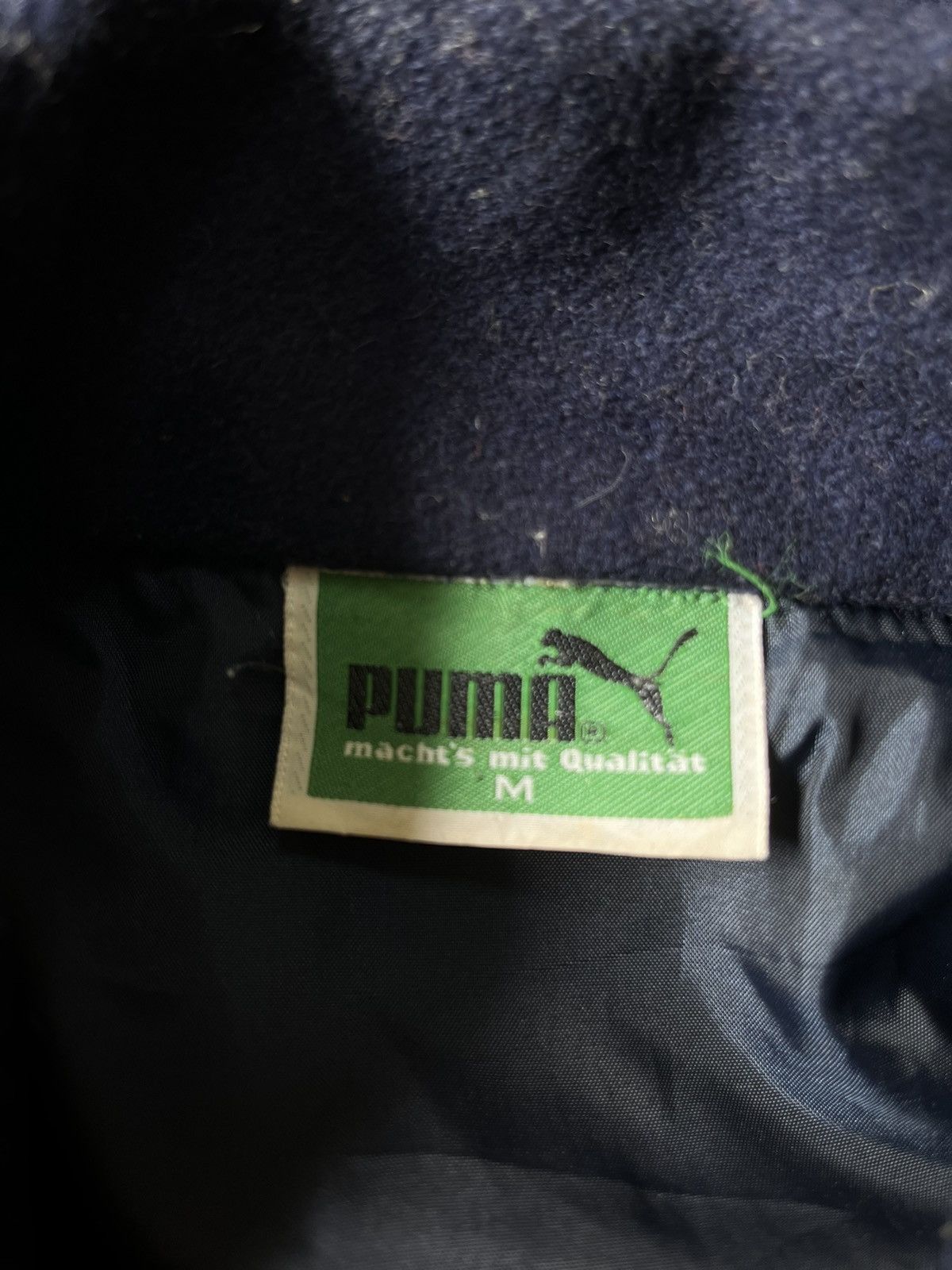 Puma Vintage 90's Puma Varsity Bomber Jacket Size US M / EU 48-50 / 2 - 7 Thumbnail