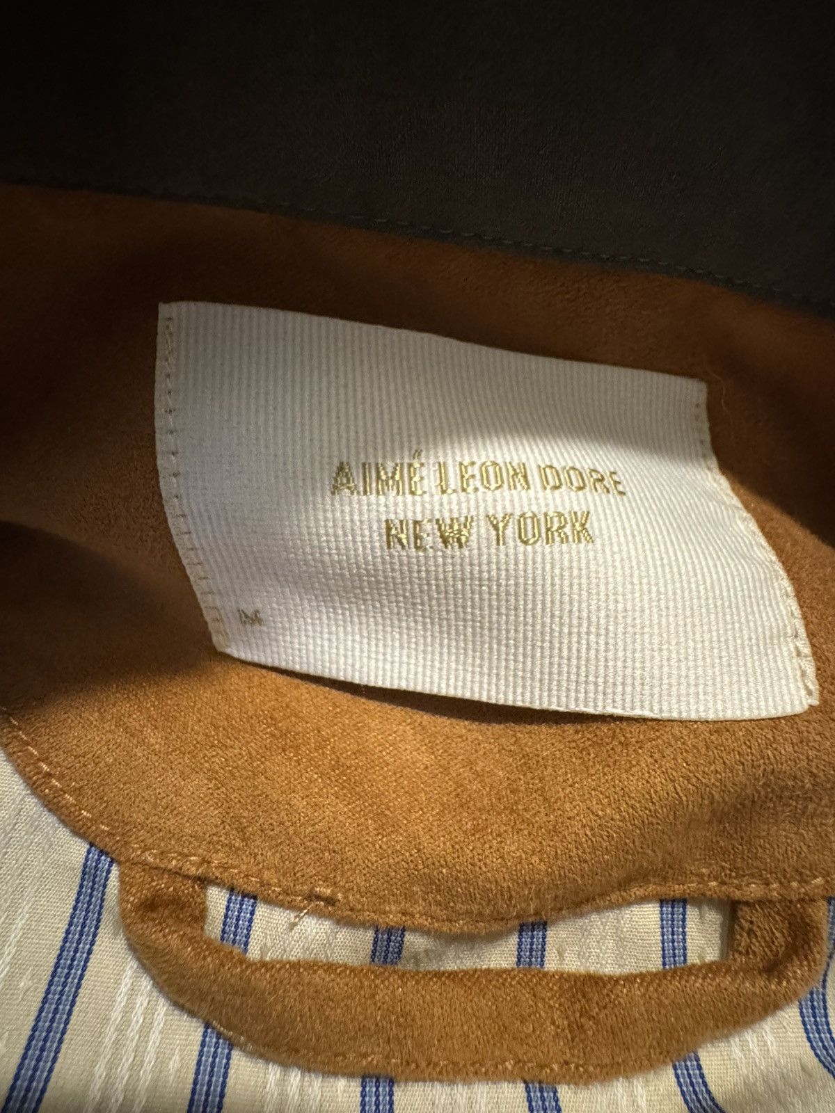Aime Leon Dore Aimé Leon Dore Brown Suede Jacket Size US M / EU 48-50 / 2 - 5 Thumbnail