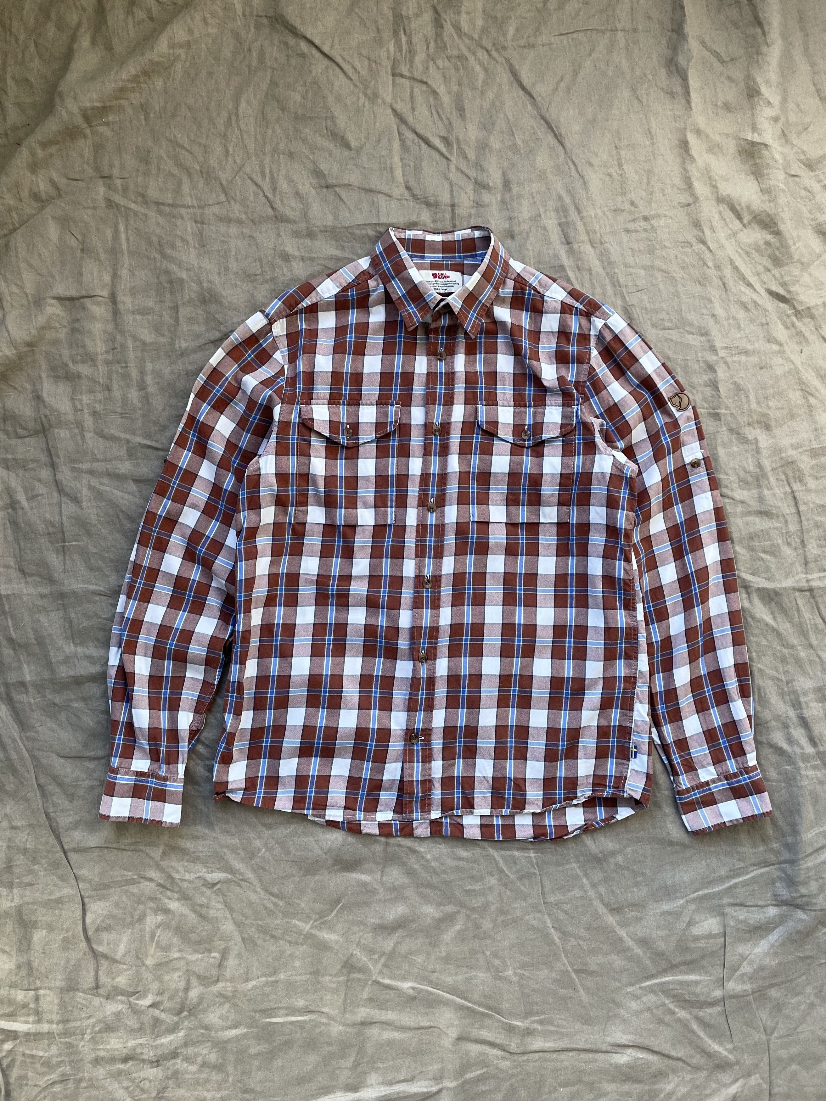 Fjallraven Fjallraven Sarek Checked Flannel Shirt 6444AC Size US M / EU 48-50 / 2 - 1 Thumbnail