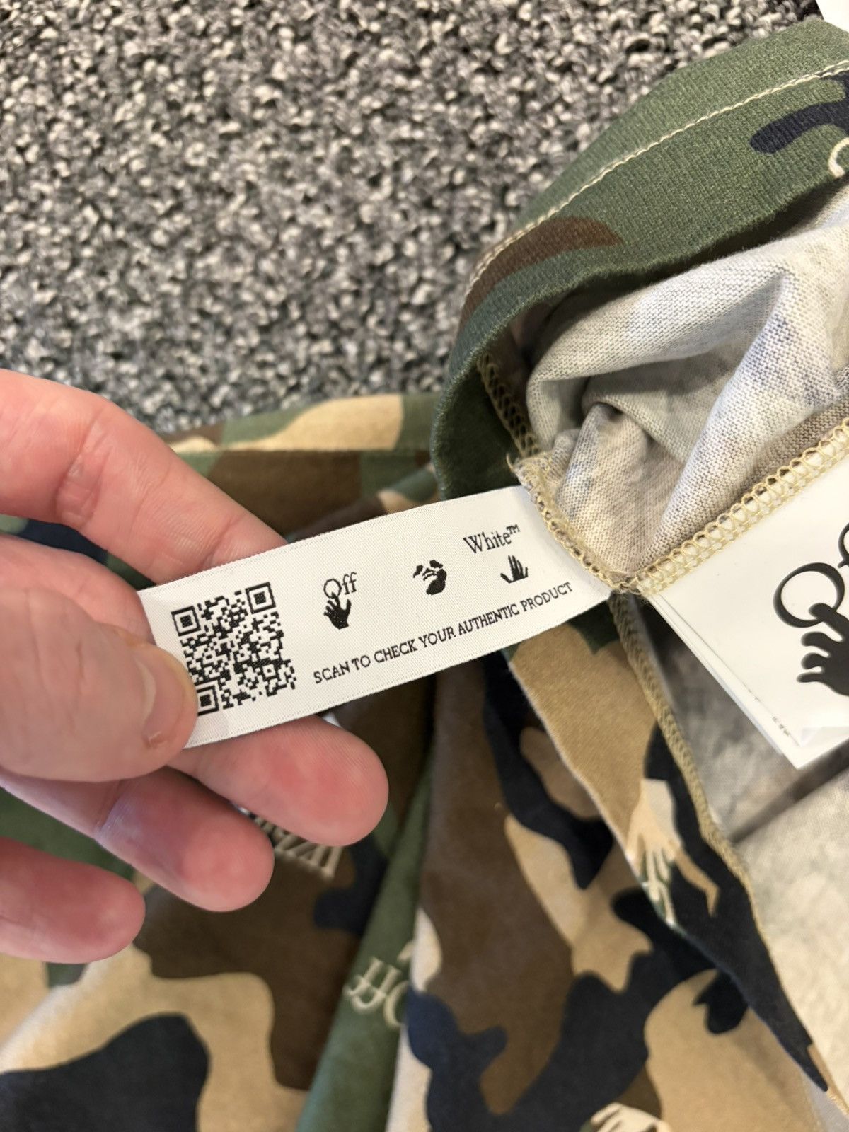 Off-White Off-White AOP Camo Tee Size US XL / EU 56 / 4 - 8 Thumbnail
