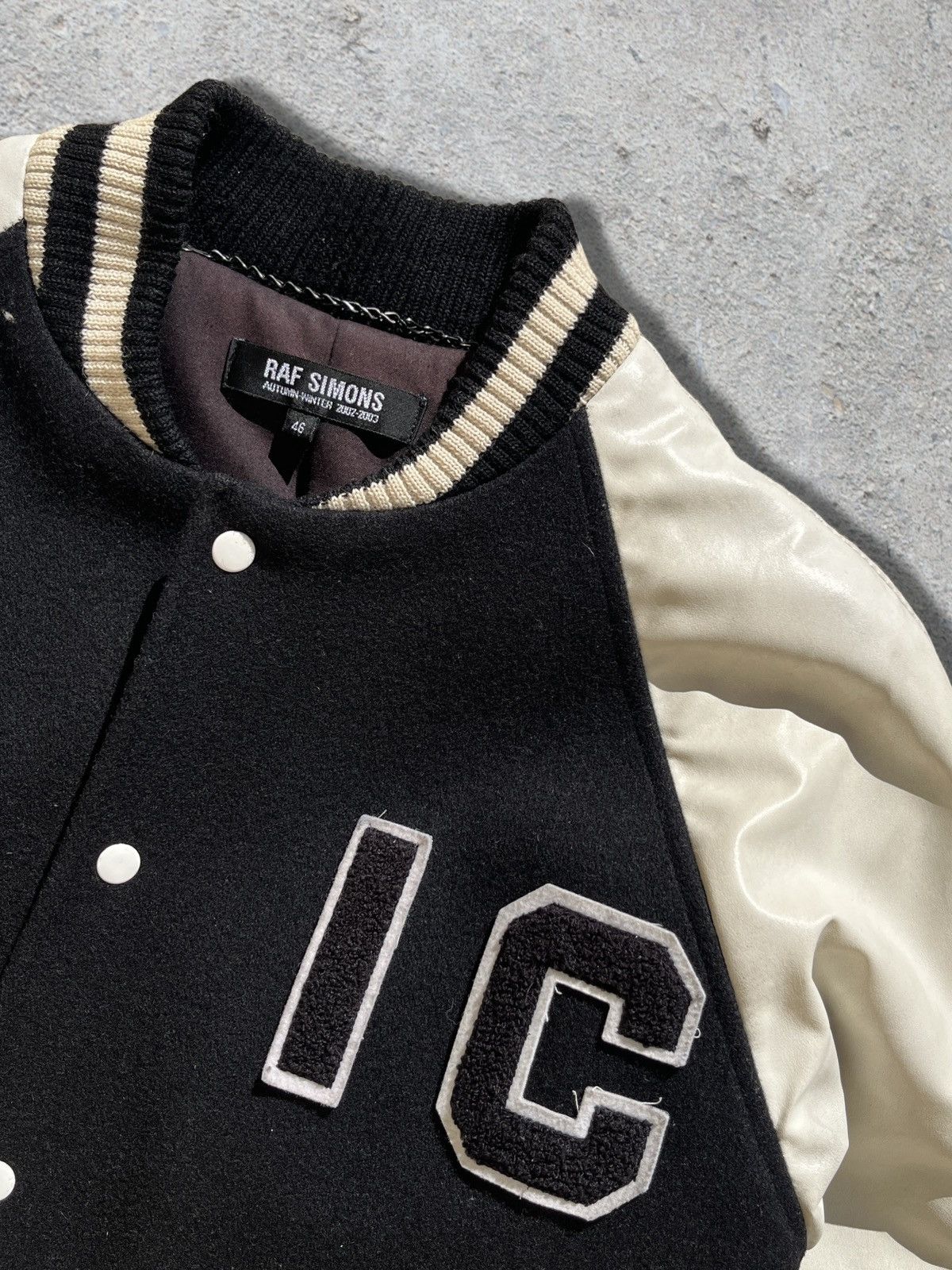 Raf Simons Raf Simons AW 02-03 "Virginia Creeper" Varsity Jacket Size US S / EU 44-46 / 1 - 3 Thumbnail