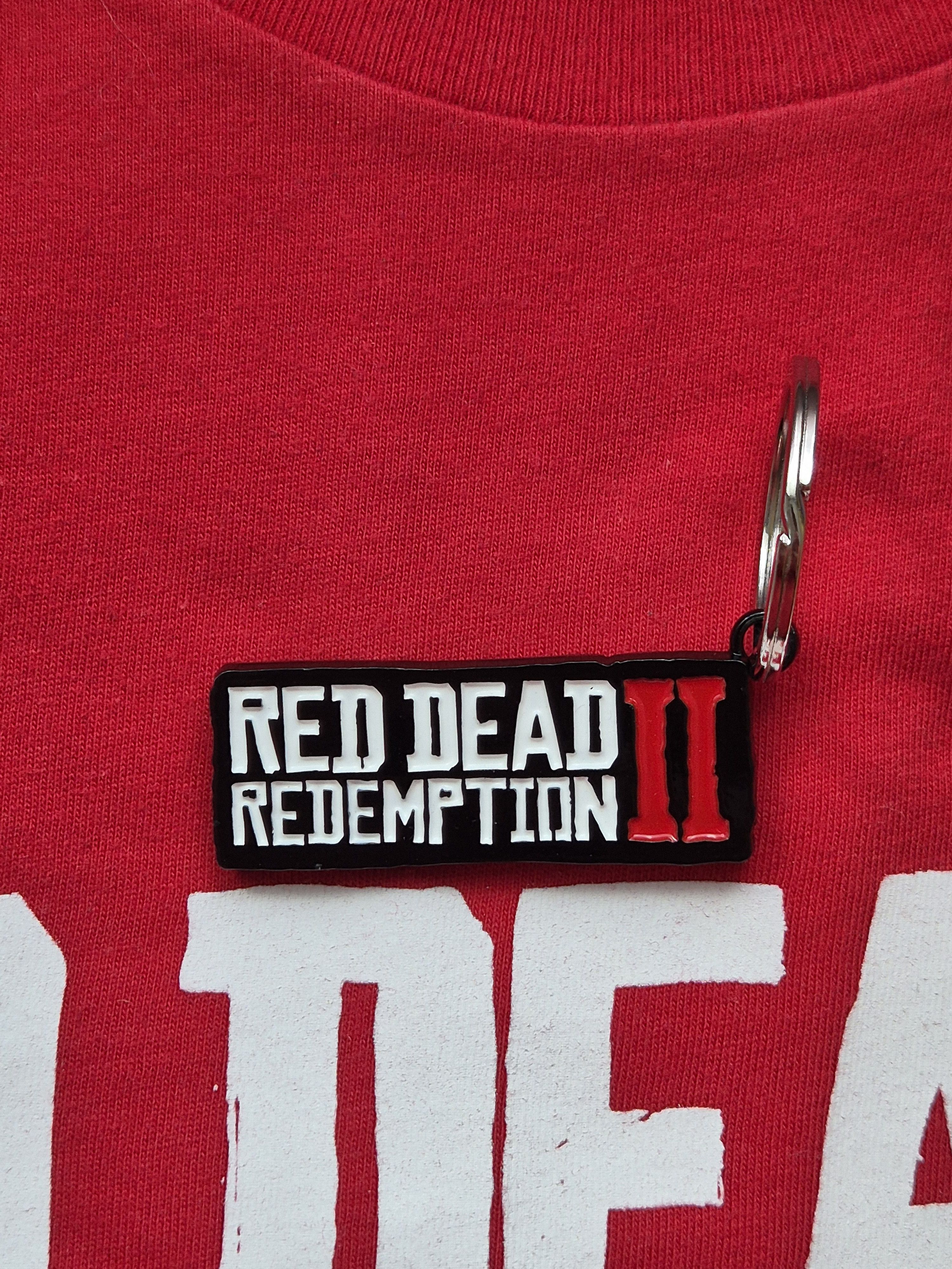 Rockstar Games Red Dead Redemption 2 merch Rockstar Games keychain Logo Size 26 - 1 Thumbnail
