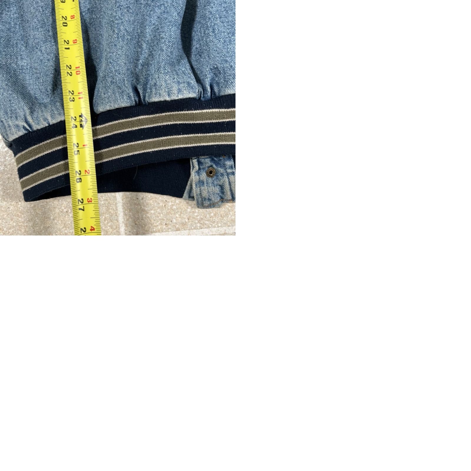 Denime VINTAGE GEAR FOR SPORTS Denim Quilted Bomber Jacket Men’s M Blue Size US M / EU 48-50 / 2 - 9 Thumbnail