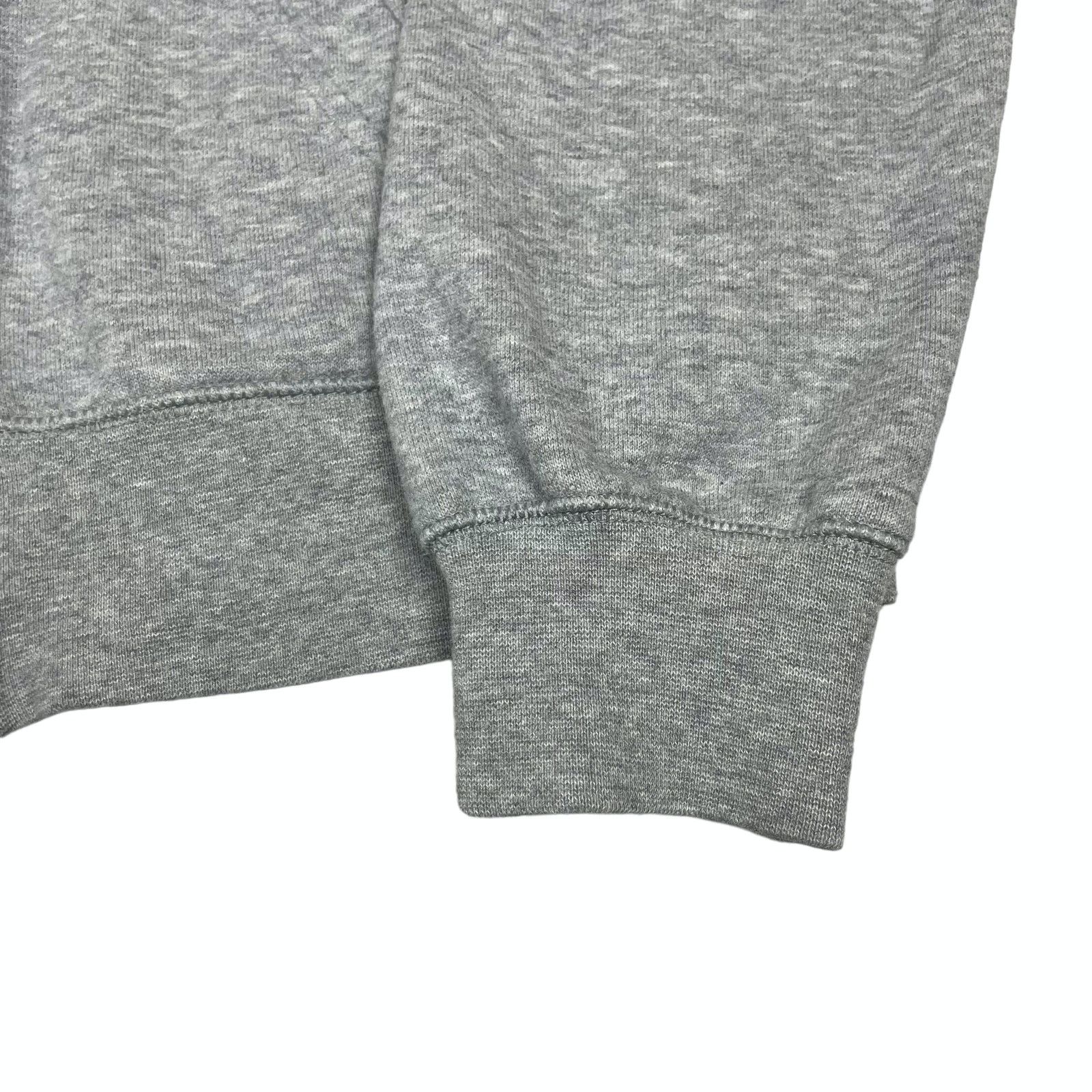Nike × Vintage Nike Men's Heather Gray Long Sleeve Full Zip Hoodie Medium Size US M / EU 48-50 / 2 - 6 Thumbnail
